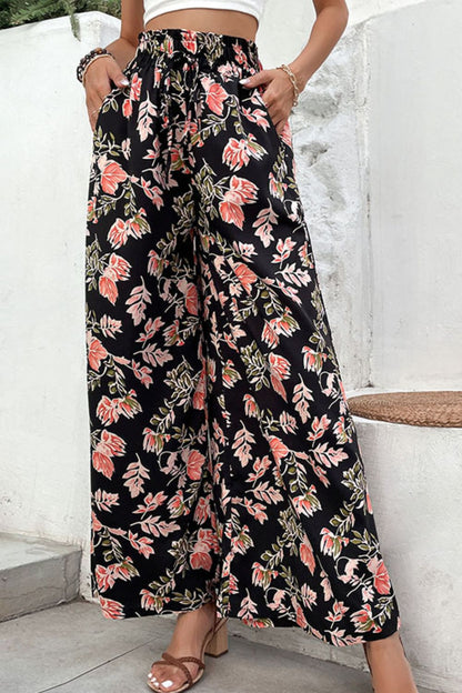 Floral Pull-On Pants | AdoreStarr