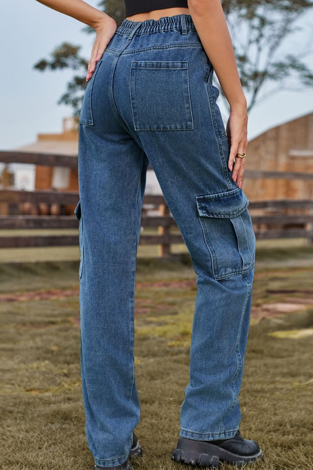 Loose Fit Long Jeans | AdoreStarr