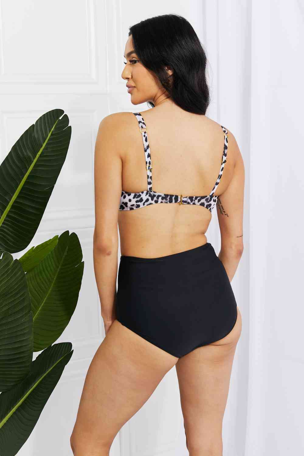 Take A Dip Twist High-Rise Bikini Set | AdoreStarr