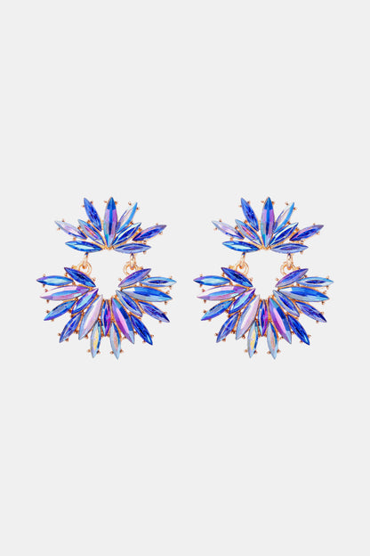 Flower Shape Dangle Earrings | AdoreStarr