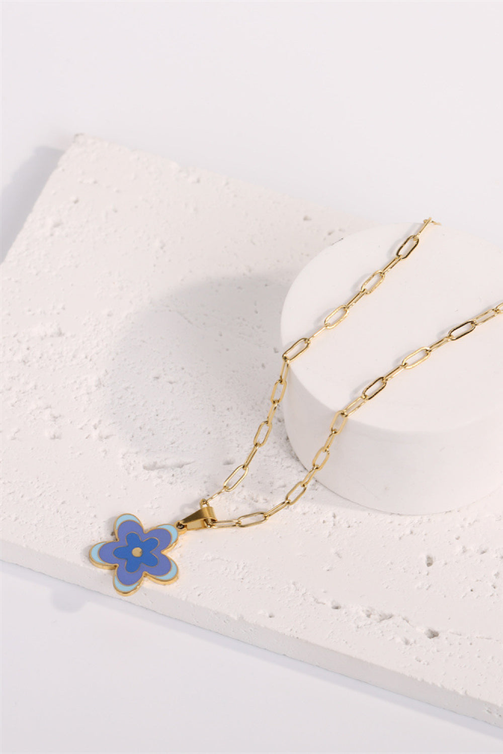 Flower Pendant Necklace | AdoreStarr