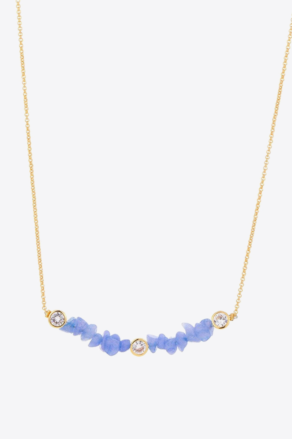 Stay Chic Stone Necklace | AdoreStarr