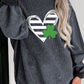 Heart Lucky Clover Sweatshirt | AdoreStarr
