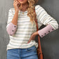 Knit Buttoned Cuff Top | AdoreStarr