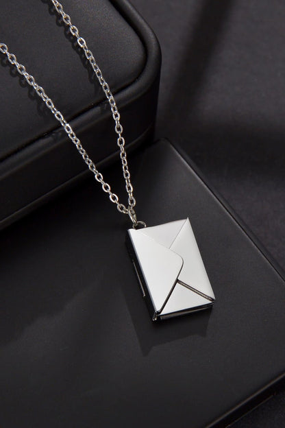 Envelope Pendant Necklace | AdoreStarr