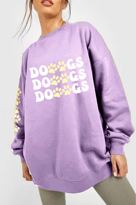 DOGS Graphic Sweatshirt | AdoreStarr