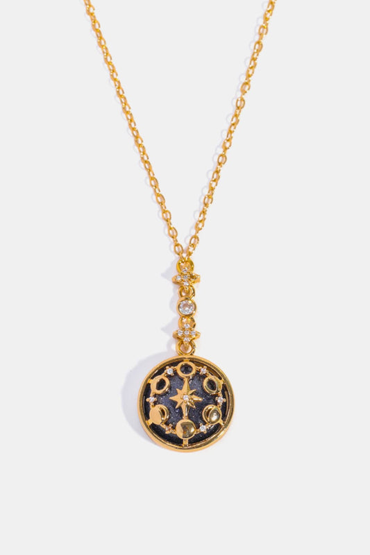 Vintage Pendant Copper Necklace | AdoreStarr