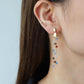 Beaded Long Chain Earrings | AdoreStarr