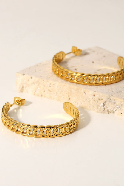 Crushing On You Hoop Earrings | AdoreStarr