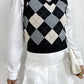 Argyle Knitted Vest | AdoreStarr