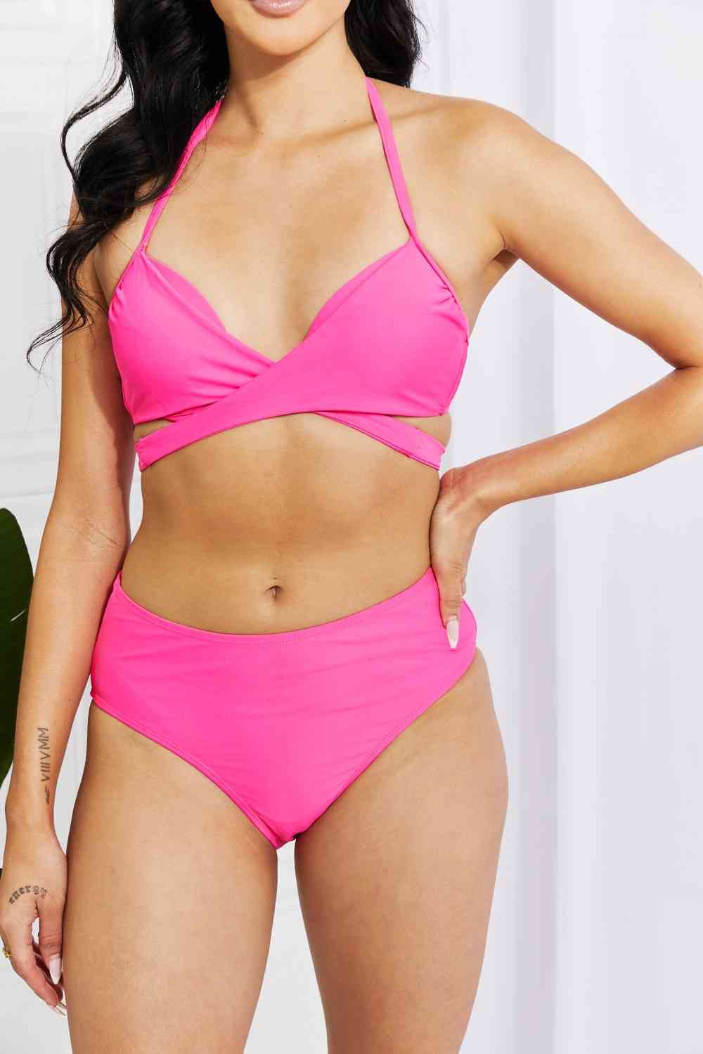 Summer Splash Halter Bikini Set | AdoreStarr