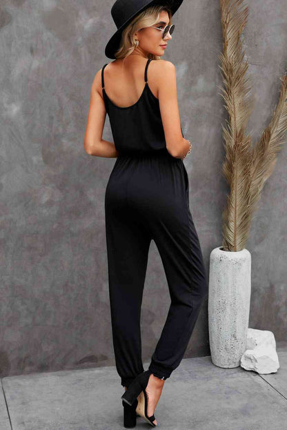 Spaghetti Strap Jumpsuit | AdoreStarr