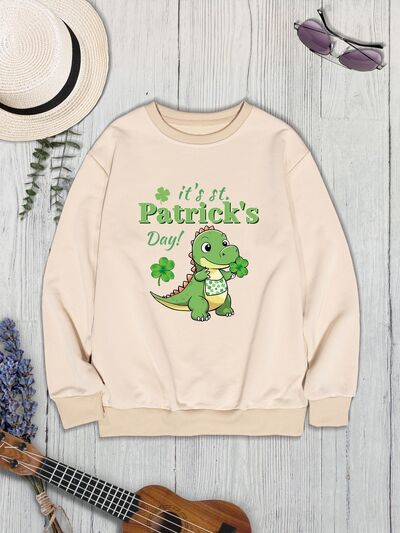 IT'S ST. PATRICK'S DAY Graphic Sweatshirt | AdoreStarr