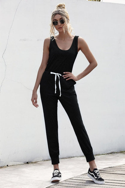 Ribbed Cuff Jumpsuit | AdoreStarr