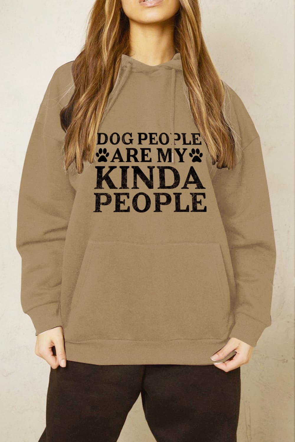 Dog Paw Slogan Hoodie | AdoreStarr
