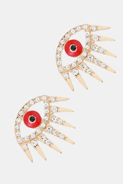 Evil Eye Dangle Earrings | AdoreStarr