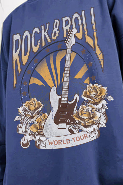 ROCK & ROLL WORLD TOUR Sweatshirt | AdoreStarr