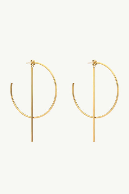 C-Hoop Earrings | AdoreStarr