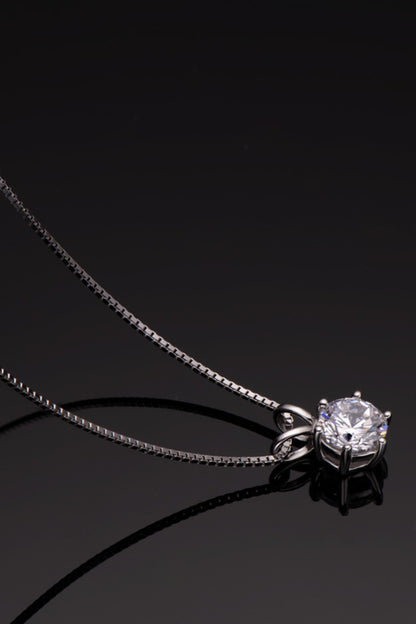 Moissanite Pendant Necklace | AdoreStarr