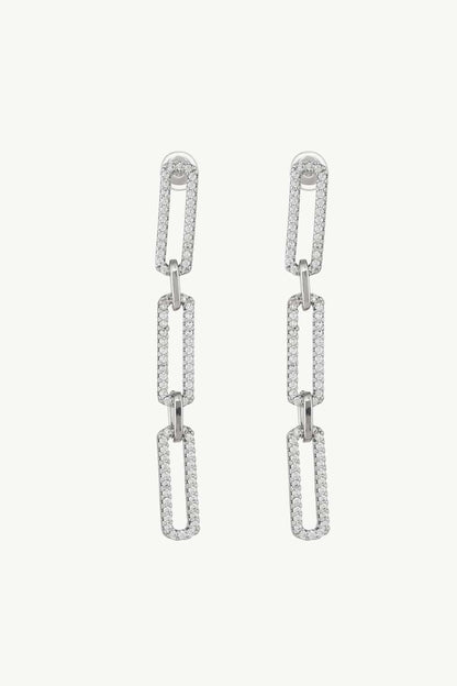 Chunky Chain Drop Earrings | AdoreStarr