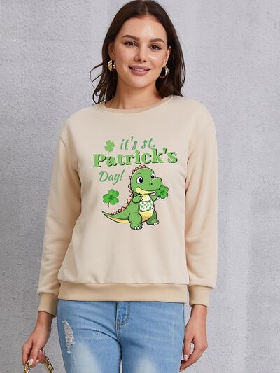 IT'S ST. PATRICK'S DAY Graphic Sweatshirt | AdoreStarr