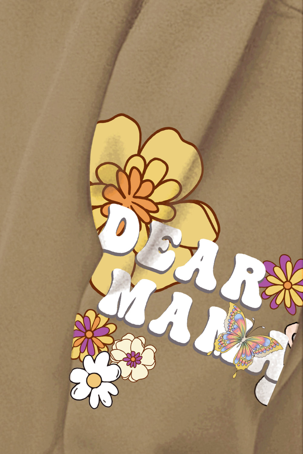 DEAR MAMA Flower Hoodie | AdoreStarr