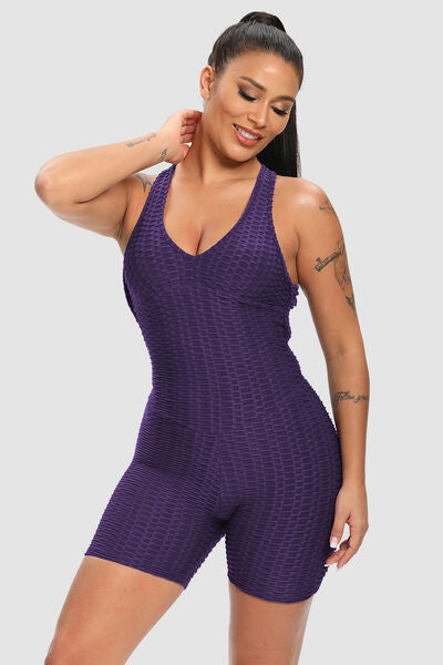 Crisscross Active Romper | AdoreStarr