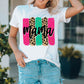 MAMA Graphic Round Neck T-Shirt | AdoreStarr