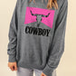 COWBOY Bull Graphic Sweatshirt | AdoreStarr