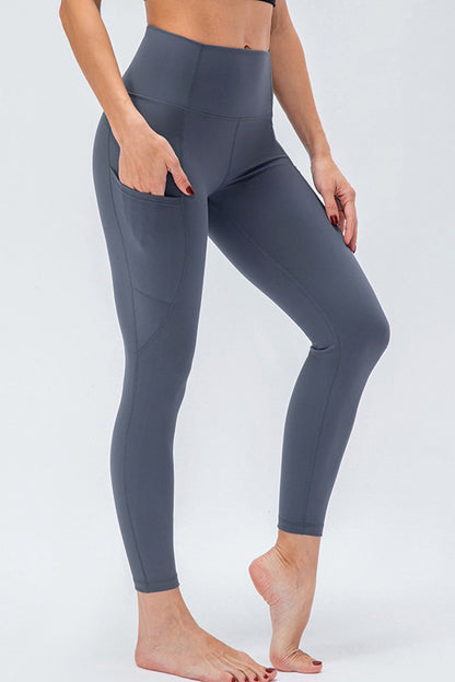 Wide Waistband Active Leggings | AdoreStarr