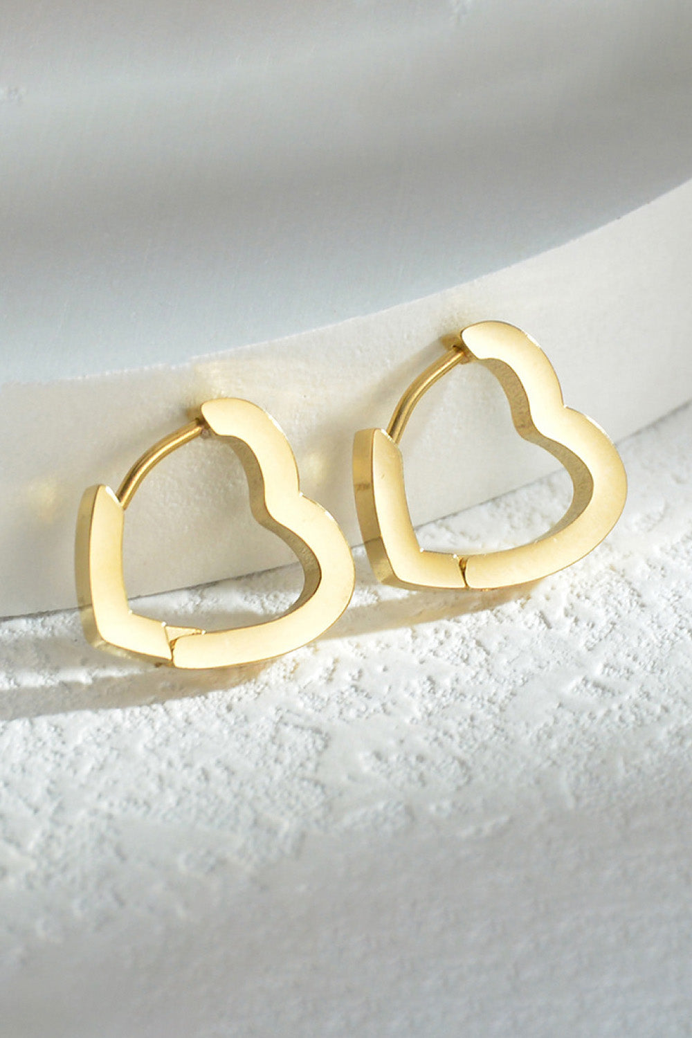 Heart Stainless Steel Earrings | AdoreStarr