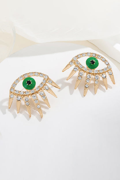 Evil Eye Dangle Earrings | AdoreStarr