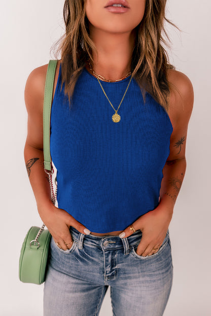 Round Neck Tank Top | AdoreStarr