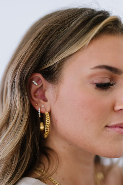 Crushing On You Hoop Earrings | AdoreStarr