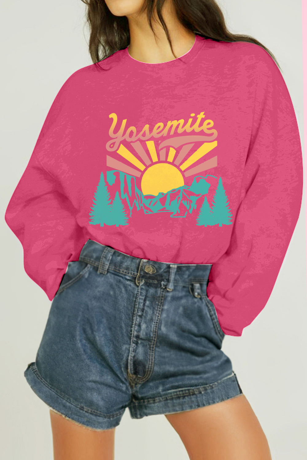 YOSEMITE Graphic Sweatshirt | AdoreStarr