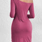 Twisted One-Shoulder Mini Dress | AdoreStarr