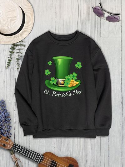 ST. PATRICK'S DAY Dropped Shoulder Sweatshirt | AdoreStarr