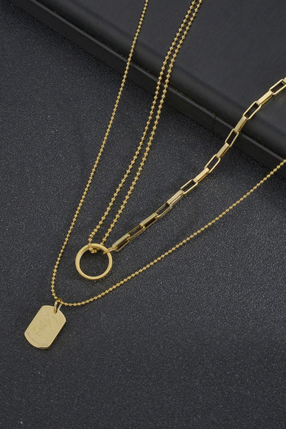 Tag Pendant Necklace | AdoreStarr