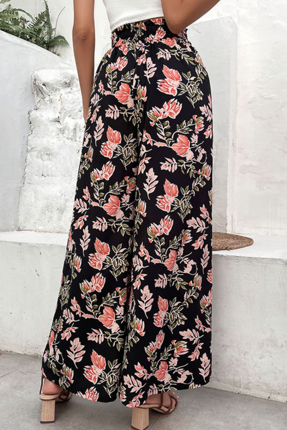 Floral Pull-On Pants | AdoreStarr