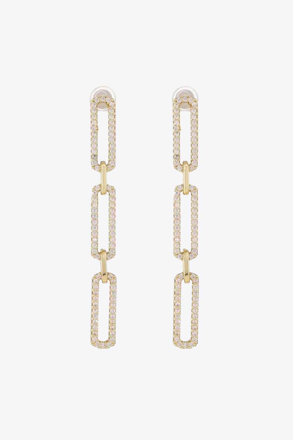 Chunky Chain Drop Earrings | AdoreStarr