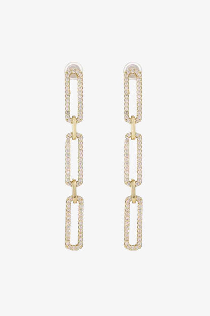 Chunky Chain Drop Earrings | AdoreStarr