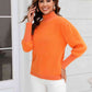 Turtle Neck Long Sleeve Pullover Sweater | AdoreStarr