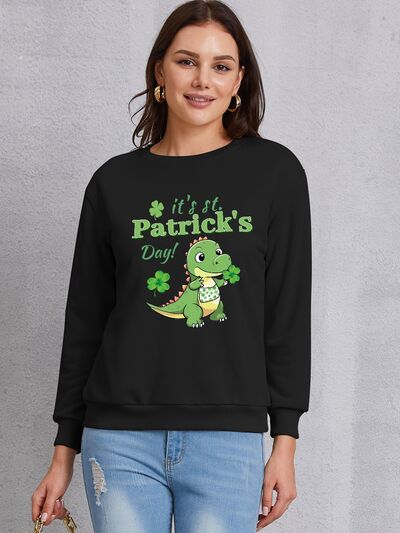 IT'S ST. PATRICK'S DAY Graphic Sweatshirt | AdoreStarr