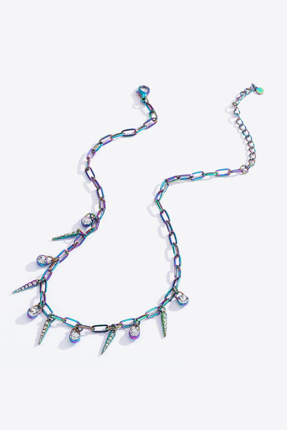 Colorful Multi-Charm Necklace | AdoreStarr