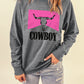 COWBOY Bull Graphic Sweatshirt | AdoreStarr