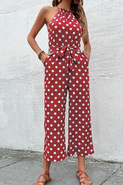 Polka Dot Jumpsuit | AdoreStarr