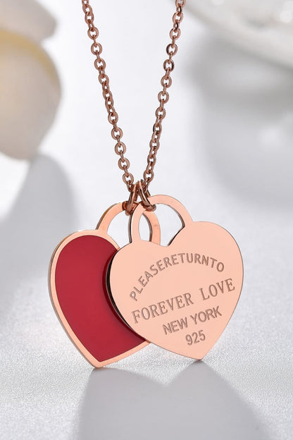 Heart Pendant Necklace | AdoreStarr