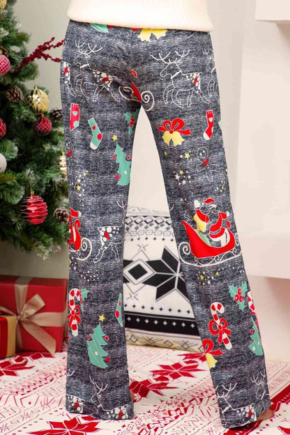 Christmas Straight Leg Pants | AdoreStarr