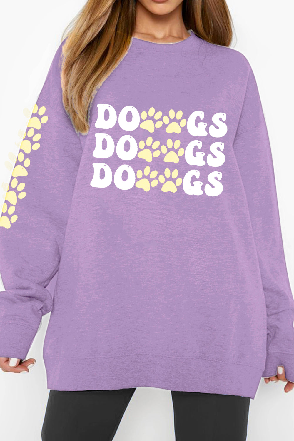 DOGS Graphic Sweatshirt | AdoreStarr