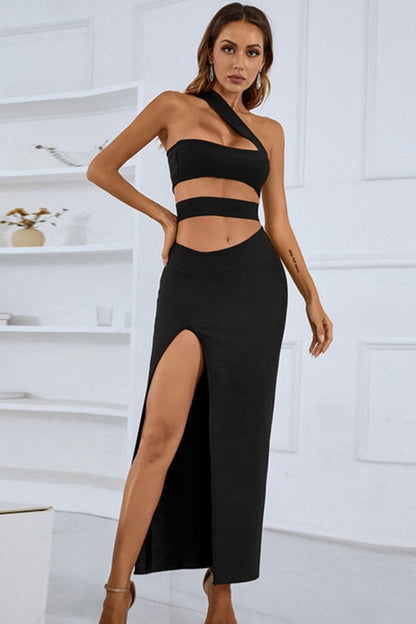 One-Shoulder Maxi Dress | AdoreStarr